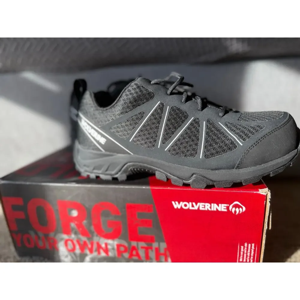 New Wolverine Amherst 2‎ Low Comp Toe Size 7.5 M Black